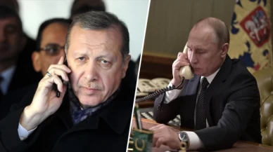 Cumhurbaşkanı Erdoğan, Rusya Devlet Başkanı Putin ile görüştü