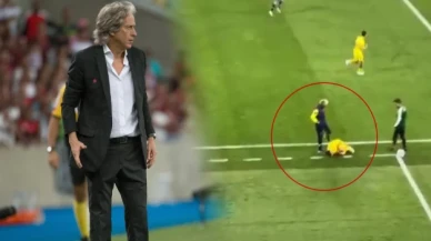 Jorge Jesus, rakibe müdahalesi gündem olmuştu! Oyuncu açıklama yaptı!