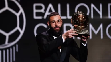 Karim Benzema 2022 Ballon d'Or ödülünün sahibi oldu