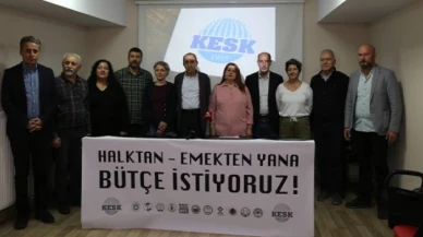 KESK'ten bütçe açıklaması