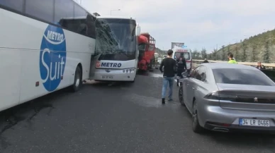 Yavuz Sultan Selim Köprüsü girişinde zincirleme kaza meydana geldi