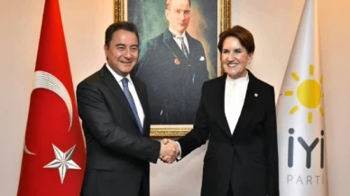 Ali Babacan, Meral Akşener'i ziyaret etti