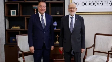 Ali Babacan’dan Temel Karamollaoğlu‘na ziyaret