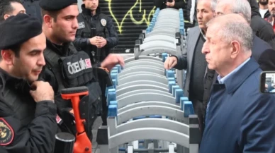 Ümit Özdağ ve beraberindeki heyet İstiklal Caddesi'ne alınmadı