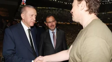 Cumhurbaşkanı Erdoğan, Katar'da Elon Musk ile görüştü