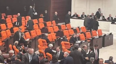 İYİ Partili vekiller, Mecliste Genel Kurul'u terk etti