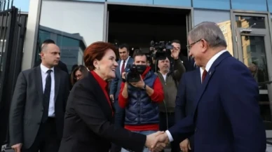 Akşener liderler turuna başladı: İlk ziyaret Davutoğlu'na