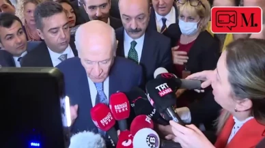 Bahçeli'den Sinan Ateş cinayetini soran gazeteciye: Hadi işine bak!