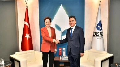 Meral Akşener, Ali Babacan'ı ziyaret etti