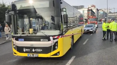 Beylikdüzü'nde 9 aracın karıştığı zincirleme kaza meydana geldi!