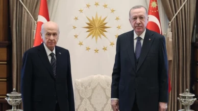 Cumhurbaşkanı Erdoğan, Devlet Bahçeli ile bir araya geldi