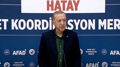 Cumhurbaşkanı Erdoğan: Şehirlerin tamamını yeniden ayağa kaldıracağız