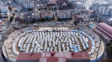 Deprem bölgesinde 70 bin 818 AFAD aile yaşam çadırının kurulumu tamamlandı