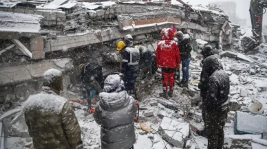 Depremden etkilenen 10 ilde hava sıfırın altında