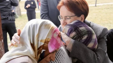 Meral Akşener'den Diyarbakır'da depremzedelere ziyaret