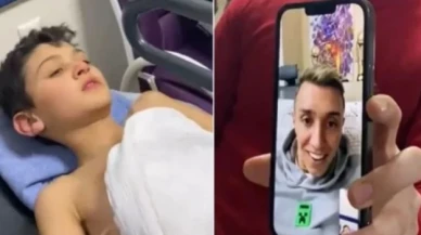 Muslera'dan 156 saat enkaz altında kalan Semih'e destek