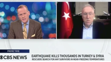 Türkiye'nin Washington Büyükelçisi, CBS televizyonuna konuştu: Çok sayıda yardım ekibine ihtiyacımız var