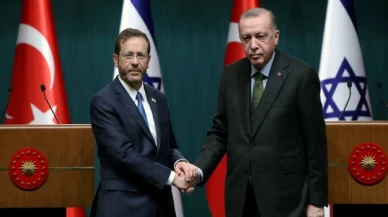 Cumhurbaşkanı Erdoğan, İsrail Cumhurbaşkanı Herzog ile görüştü