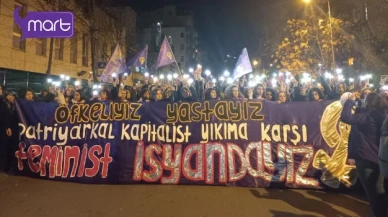 Dünya Kadınlar Günü’nde binlerce kadın yasağa rağmen Taksim’deydi