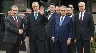 Erdoğan'dan Büyük Birlik Partisi'ne ziyaret