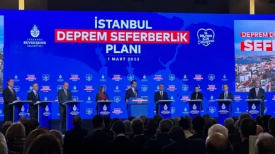 İstanbul Deprem Seferberlik Planı açıklandı