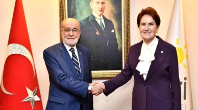 Karamollaoğlu'ndan Akşener'e ziyaret