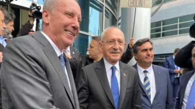 Kılıçdaroğlu ve İnce görüşmesi başladı