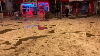 Kilis ve Gaziantep'te 'süper hücre fırtınası' etkili oldu