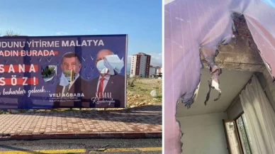 Seçim afişleri sökülen CHP’li Ağbaba’dan AK Parti'ye deprem göndermesi