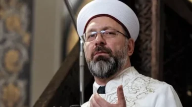 Başkan Erbaş’tan Diyanet personeline ‘çikolata ve kolonya’