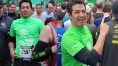 Mert Fırat Paris'te depremzedeler için maratona katıldı