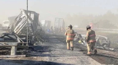 ABD'de 72 araçlık zincirleme trafik kazası; altı ölü, 37 yaralı