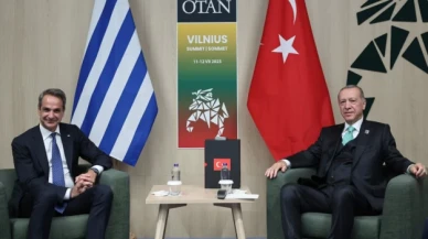 Erdoğan, Yunanistan Başbakanı Miçotakis ile bir araya geldi