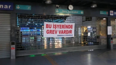 İzmir'de metro ve tramvay seferleri durdu