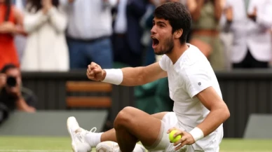 Wimbledon'da Djokovic'i yenen 20 yaşındaki Alcaraz şampiyon oldu