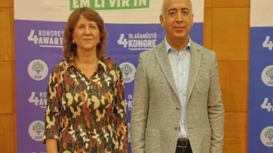 HDP'de yeni eş genel başkanlar belli oldu: Sultan Özcan ve Cahit Kırkazak