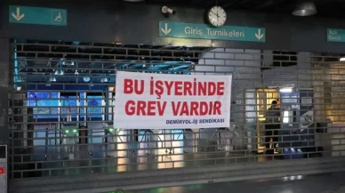 İzmir'de metro ve tramvay işçilerinin grevi sona erdi