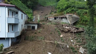 Rize'yi şiddetli yağış vurdu: 16 konutun nakline karar verildi