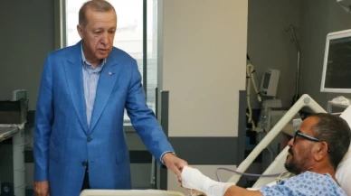 Cumhurbaşkanı Erdoğan'dan Sabancı çiftine hastanede ziyaret