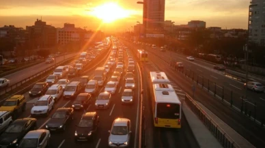 İstanbul’da ilk ders günü trafik yoğunluğu vardı