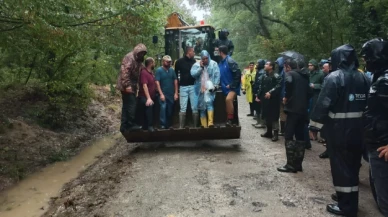 Kırklareli'nde sel: Sağanak bungalov evleri sürükledi, kayıplar var