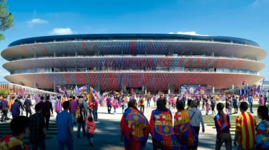 Barcelona’nın yeni stadının yanında taraftarlarının küllerinin de olduğu bir bölüm yer alacak