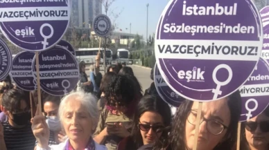 EŞİK Platformu, İstanbul Sözleşmesi'ni savunmak için yine Danıştay'daydı