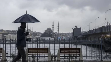 İstanbul başta olmak üzere o illere kuvvetli yağış ve fırtına nedeniyle "sarı" kodlu uyarı