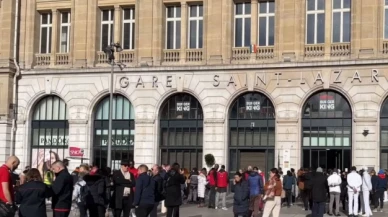 Paris'te bomba ihbarı: Tren garı boşaltıldı