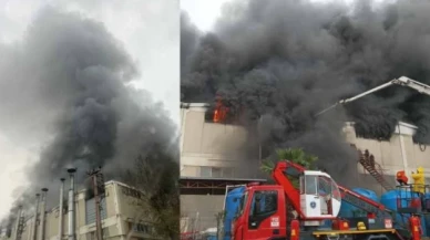 Bursa’da tekstil fabrikasında yangın çıktı