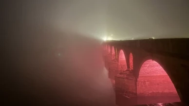 Edirne'de yoğun sis: Göz gözü görmüyor