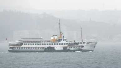 İstanbul'da ikinci bir duyuruya kadar bazı vapur seferleri iptal edildi