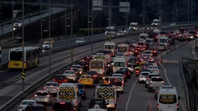 İstanbul'da trafik kilit