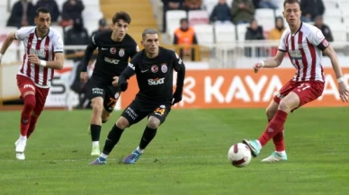 Galatasaray Sivas'ta 2 puan bıraktı: 1-1